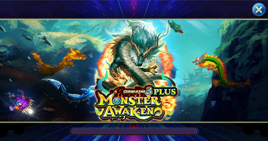 Monster Awaken Plus - Golden Dragon fish table game