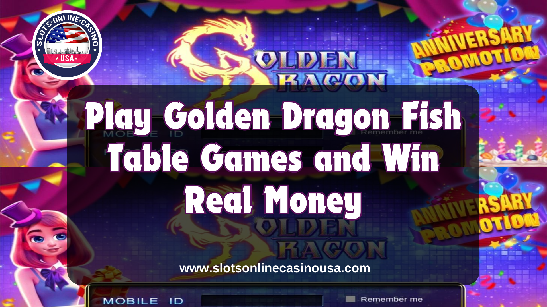 Play Golden Dragon Fish Table Games and Win Real Money