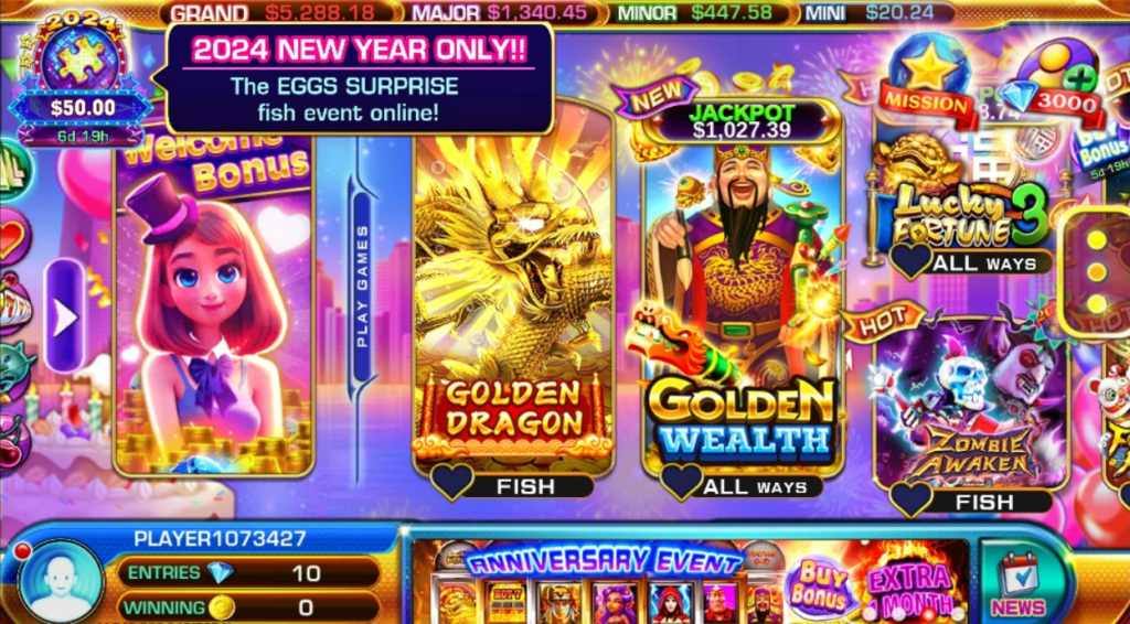 Golden Dragon fish table game